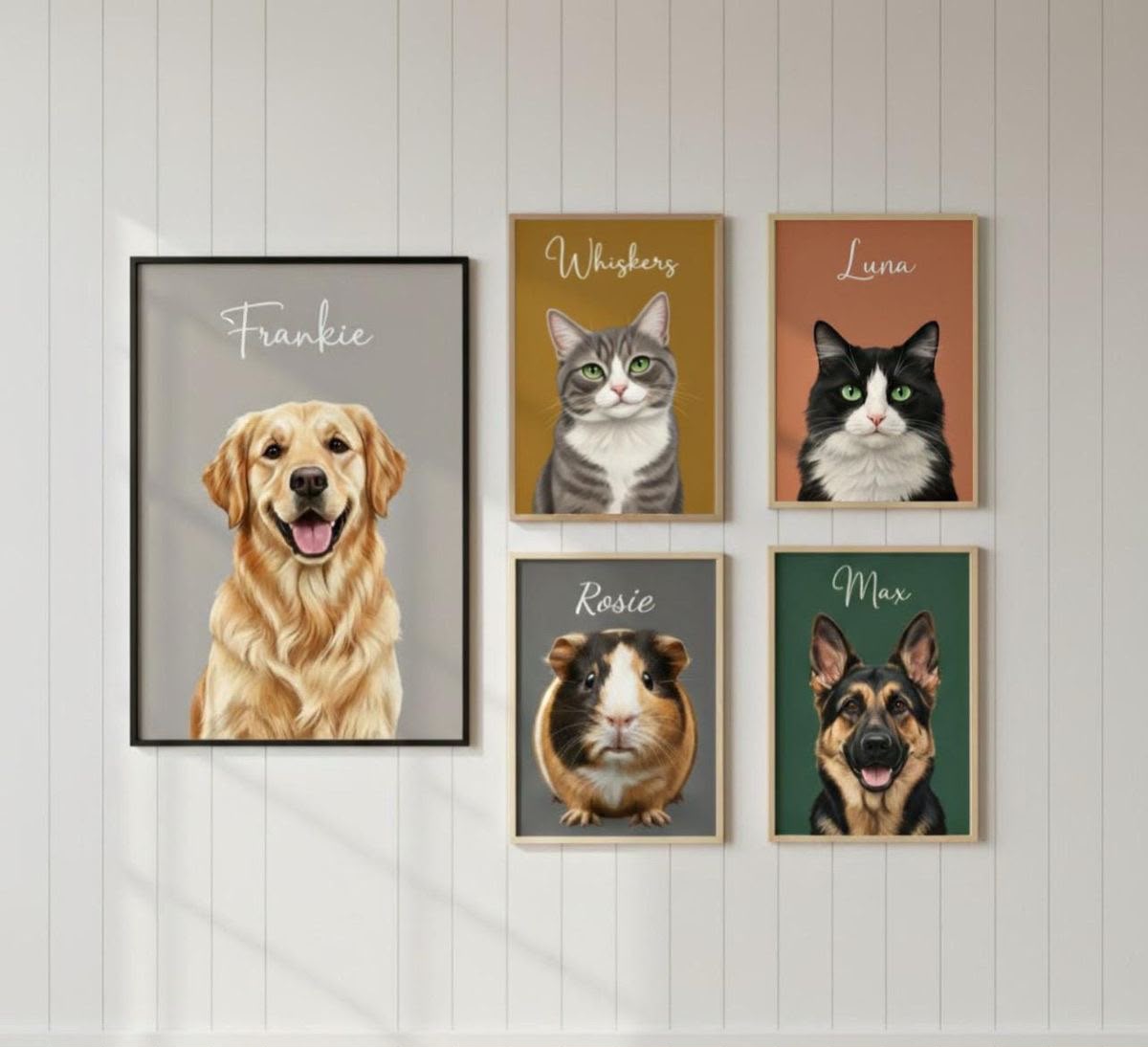 Retrato Personalizado de tu Mascota