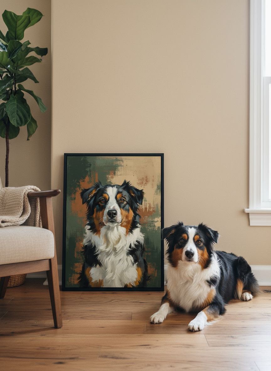 Retrato Personalizado de tu Mascota