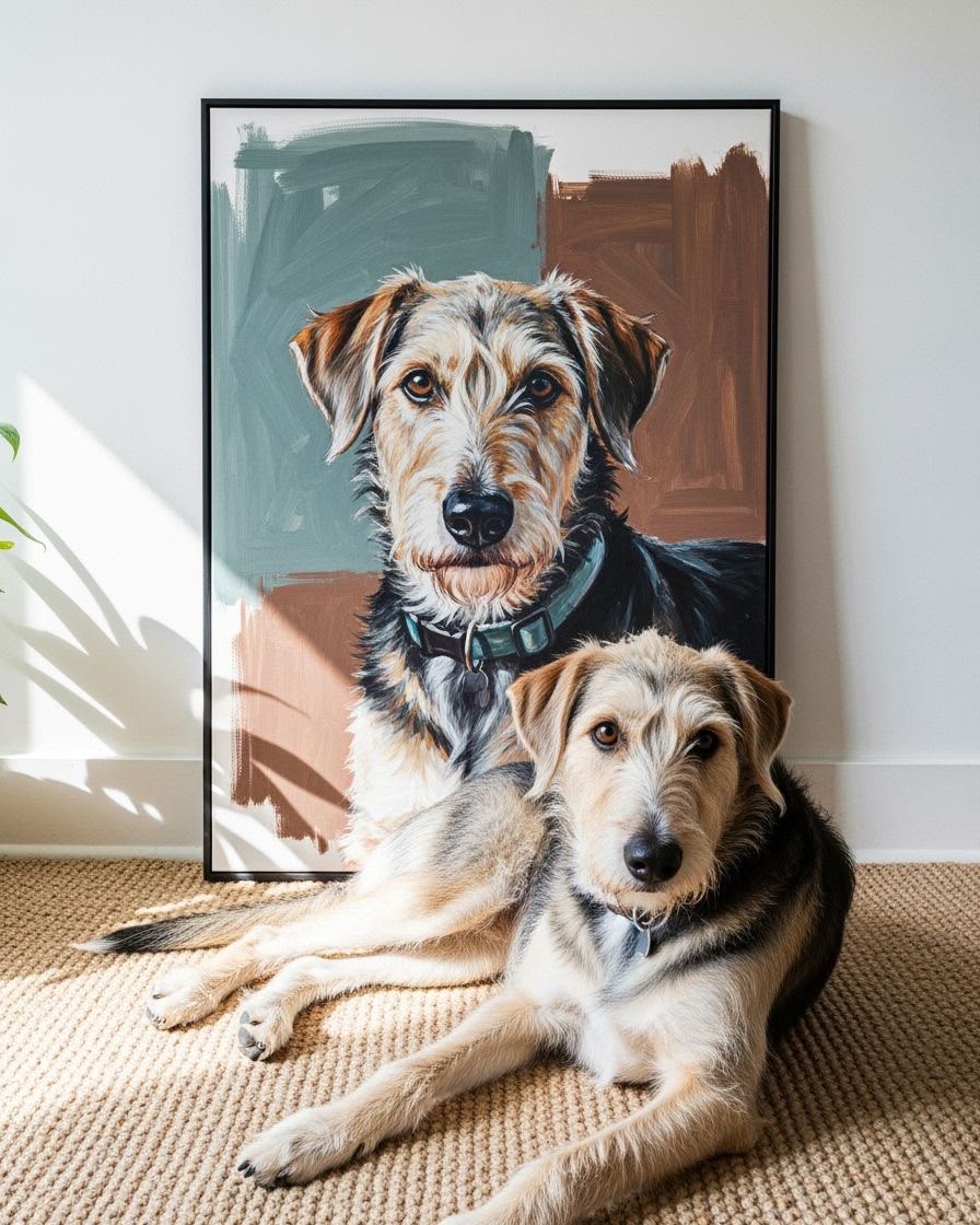 Retrato Personalizado de tu Mascota