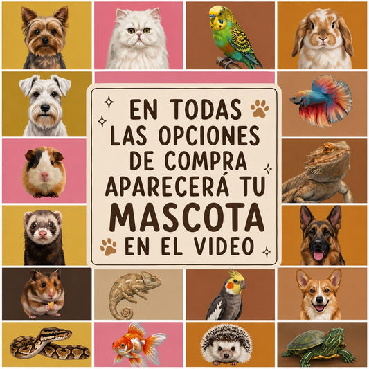 HAZ QUE TU MASCOTA SEA PARTE DE LA OBRA