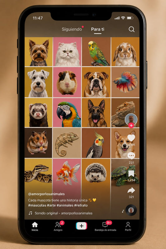 HAZ QUE TU MASCOTA SEA PARTE DE LA OBRA